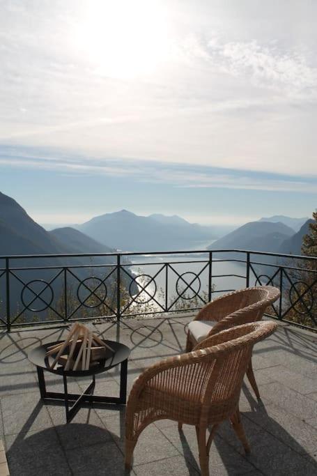 La Perla Di Bre' Apartment Lugano Bagian luar foto