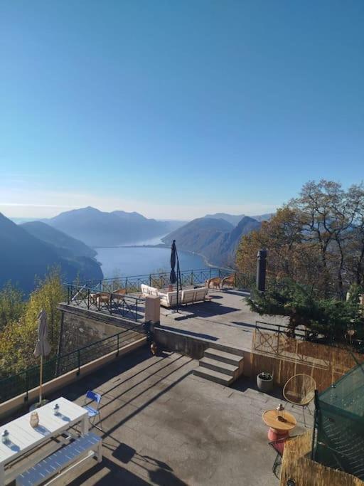 La Perla Di Bre' Apartment Lugano Bagian luar foto