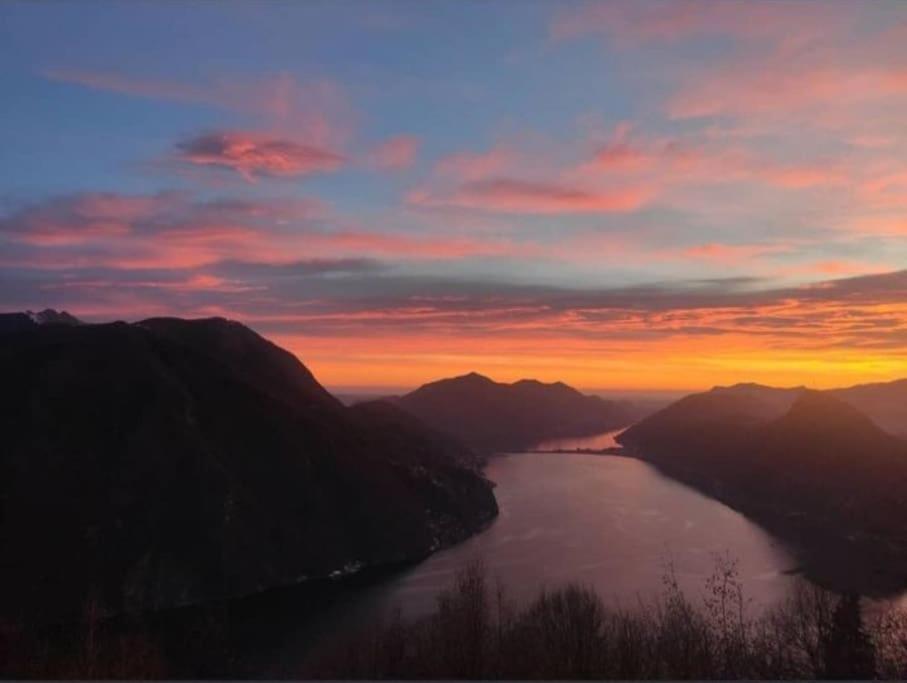 La Perla Di Bre' Apartment Lugano Bagian luar foto