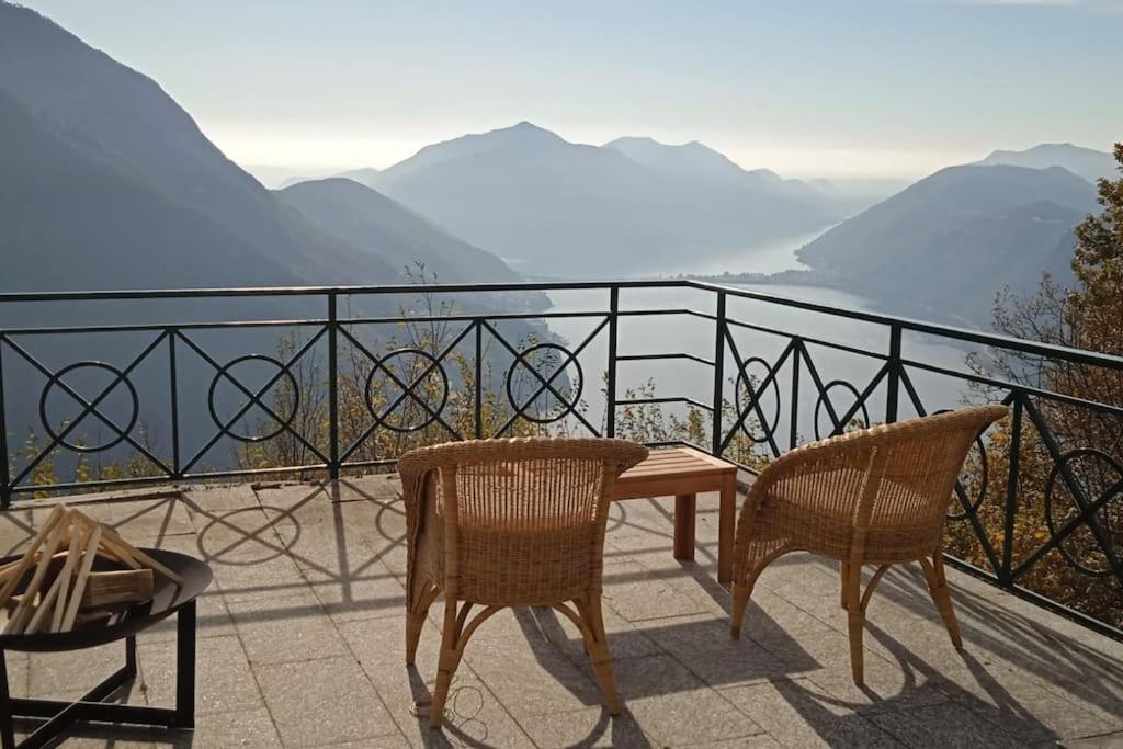 La Perla Di Bre' Apartment Lugano Bagian luar foto
