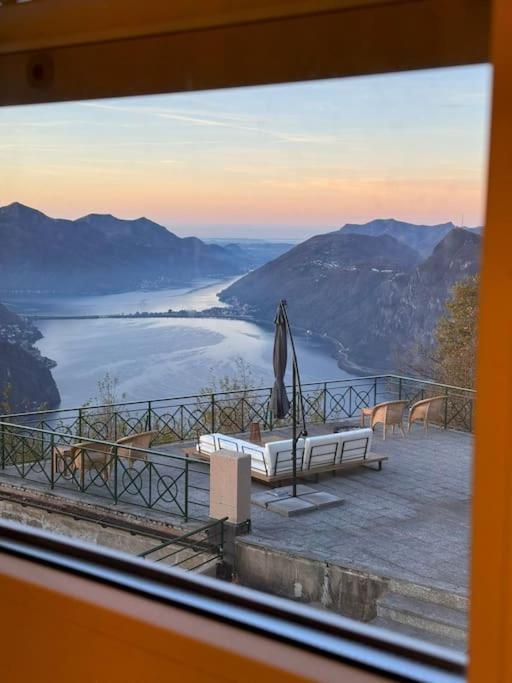 La Perla Di Bre' Apartment Lugano Bagian luar foto