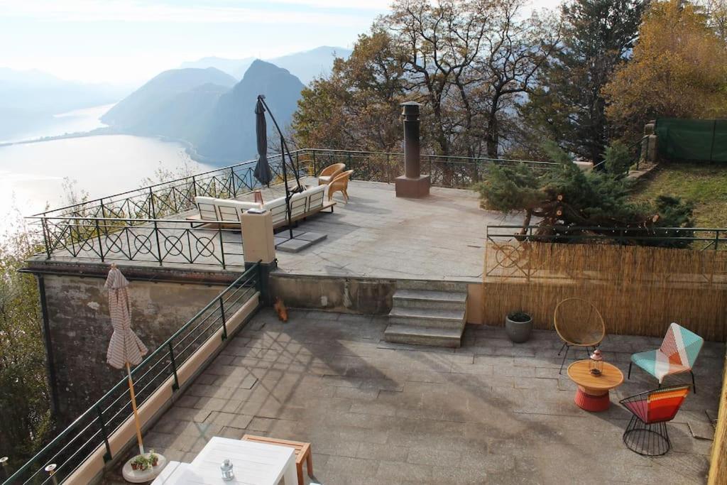 La Perla Di Bre' Apartment Lugano Bagian luar foto