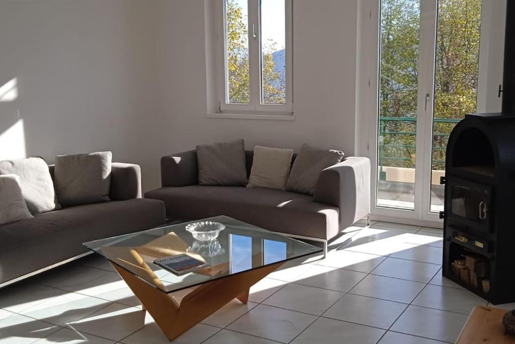 La Perla Di Bre' Apartment Lugano Bagian luar foto