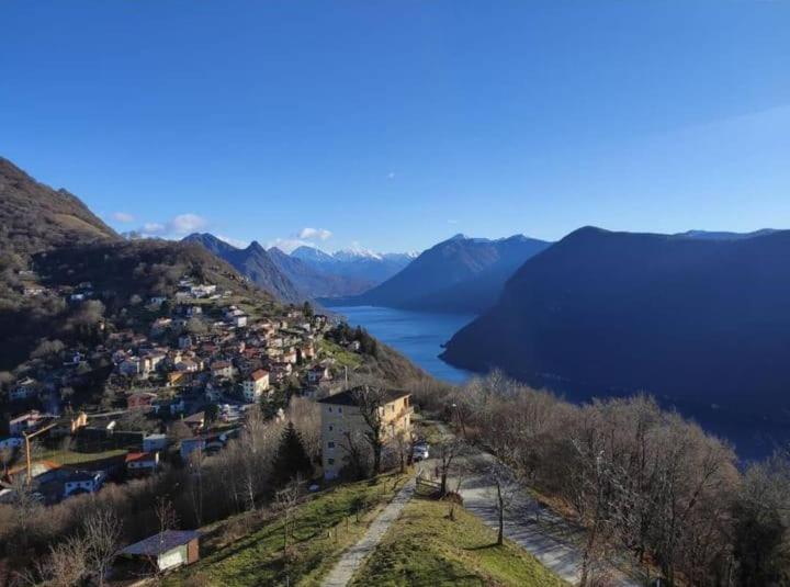 La Perla Di Bre' Apartment Lugano Bagian luar foto