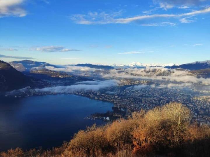 La Perla Di Bre' Apartment Lugano Bagian luar foto