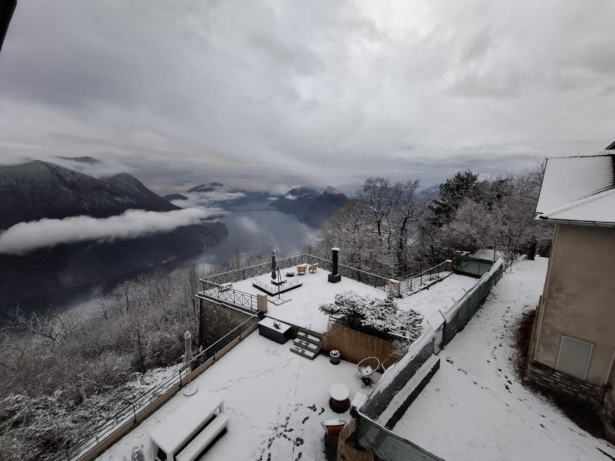 La Perla Di Bre' Apartment Lugano Bagian luar foto